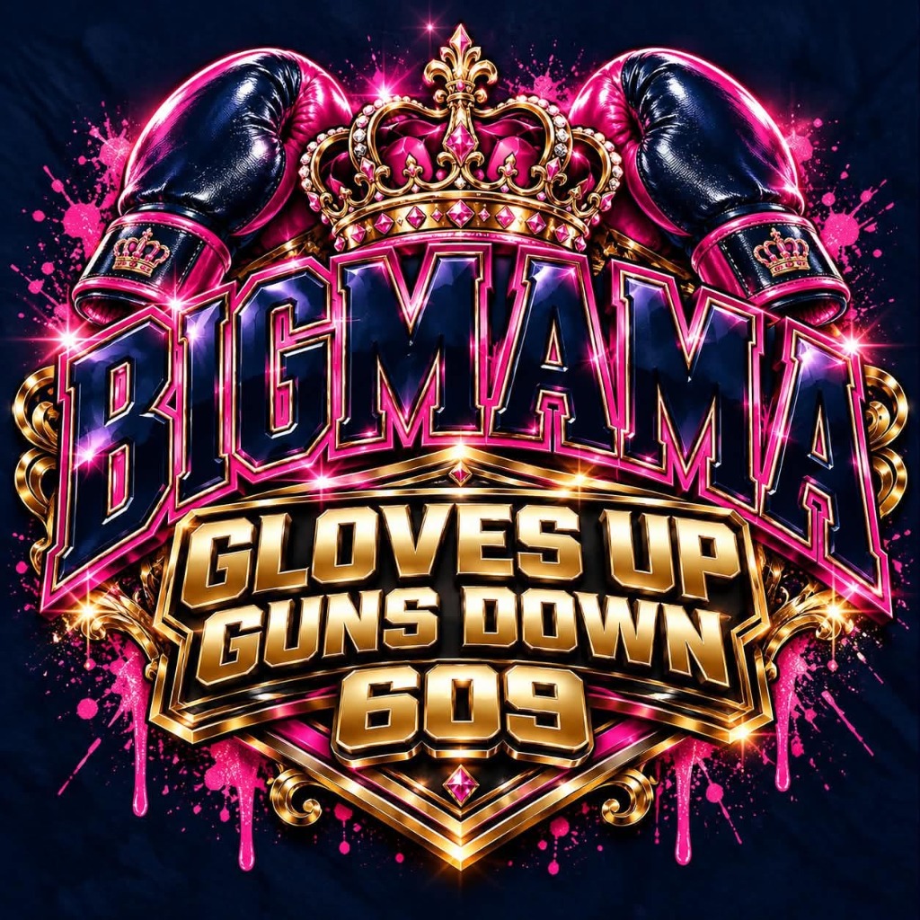 "Big Mama" GUGD 609 Crowned Emblem Graphic Tee